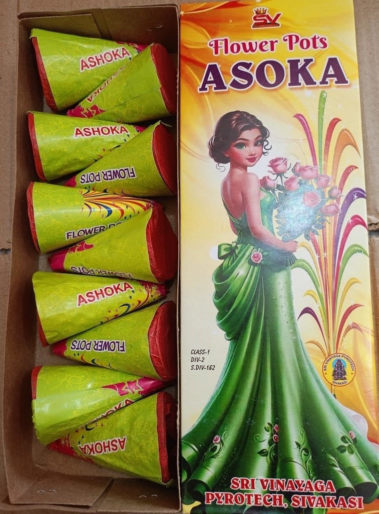 FLOWER POTS ASOKA (10 pcs)