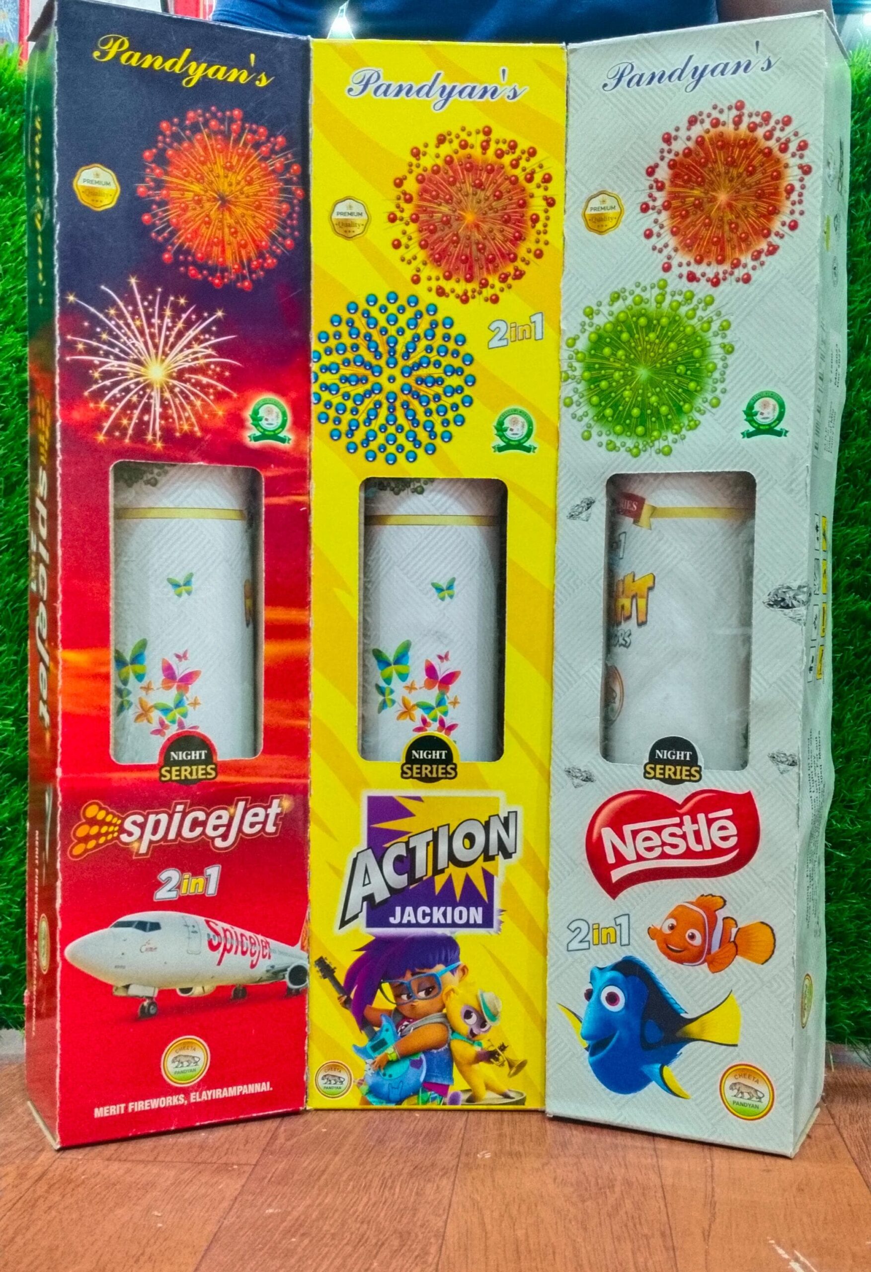 4 DOUBLE BALL FANCY (4 VARIETIES)