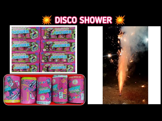 DISCO SHOWER (MULTICOLOUR 5 PCS)